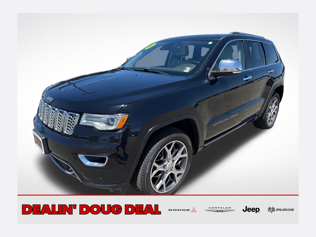 Diamond Black Crystal Pearlcoat 2020 Jeep Grand Cherokee SUV / Crossover Four-Wheel Drive 8-Speed Automatic