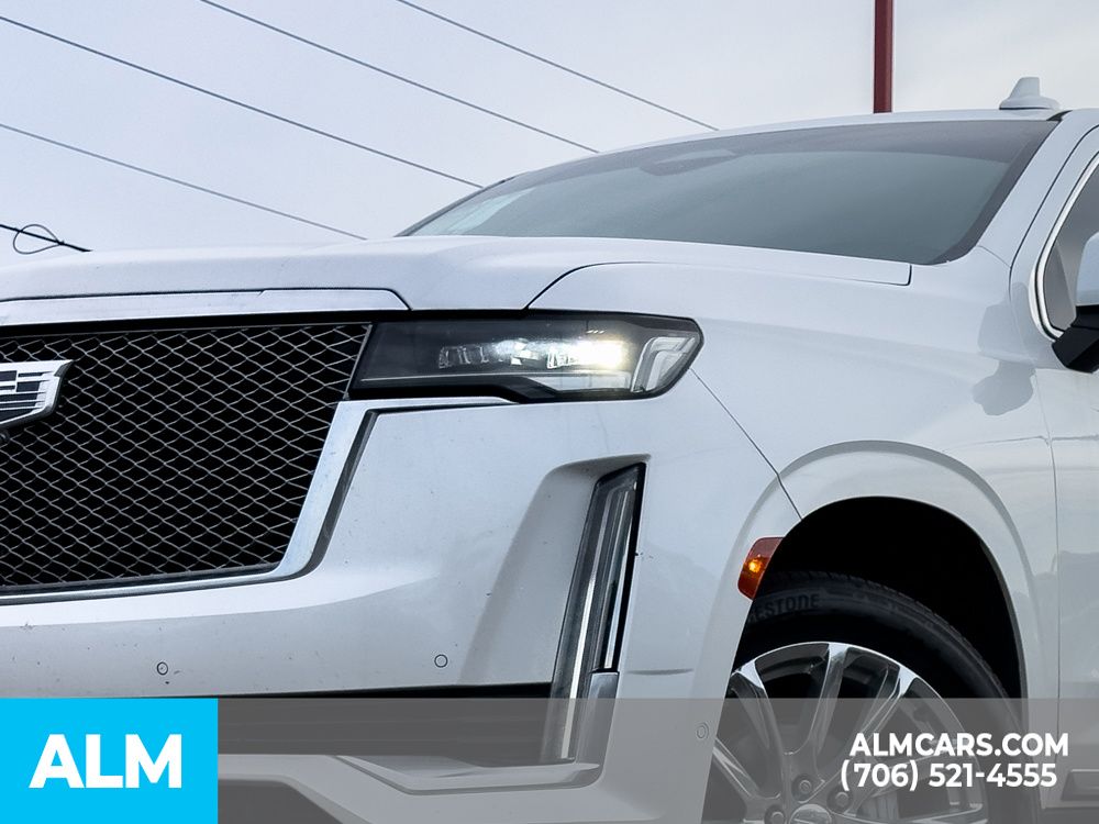 Used 2021 White Cadillac Premium Luxury image 10
