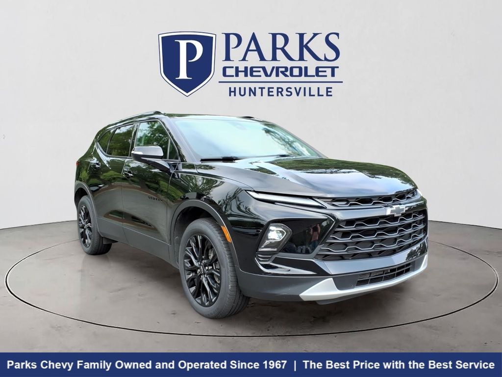 Black 2024 Chevrolet Blazer SUV / Crossover Front-Wheel Drive 9-Speed Automatic Overdrive