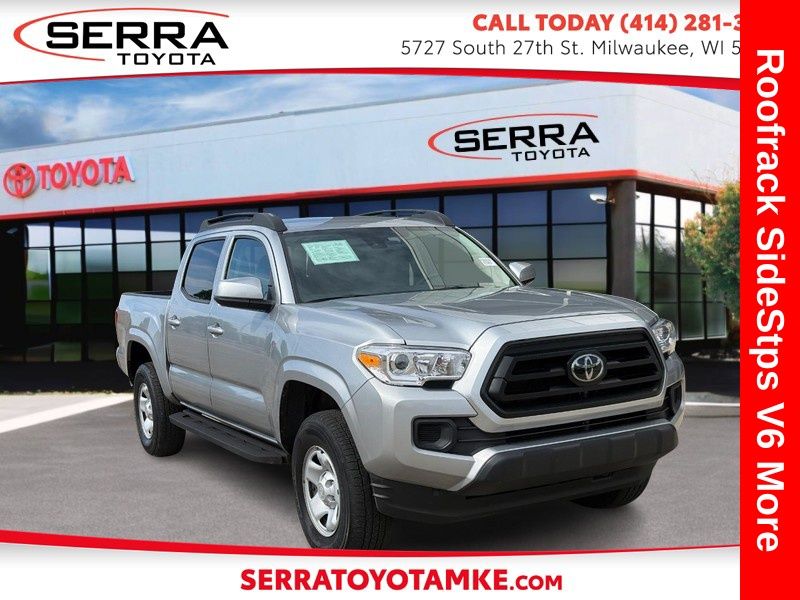 Celestial Silver Metallic 2023 Toyota Tacoma Pickup Truck Four-Wheel Drive 6-Speed Automatic