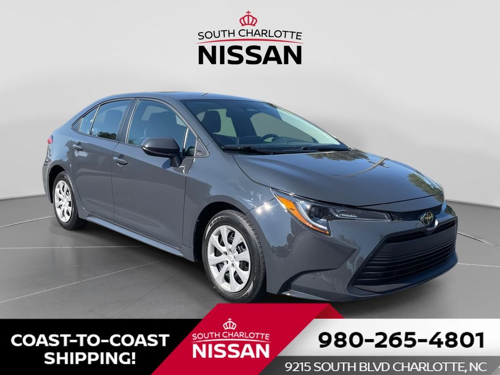 Gray 2024 Toyota Corolla Sedan Front-Wheel Drive Continuously Variable Transmission