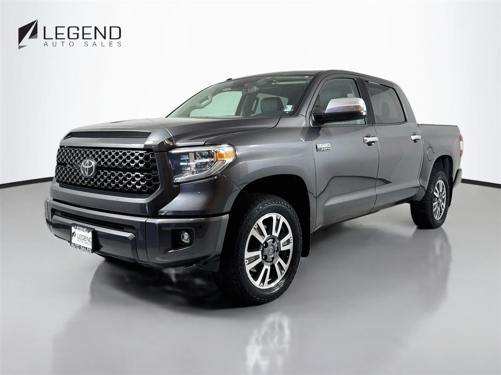 Magnetic Gray Metallic 2019 Toyota Tundra Pickup Truck Four-Wheel Drive 6-Speed Automatic