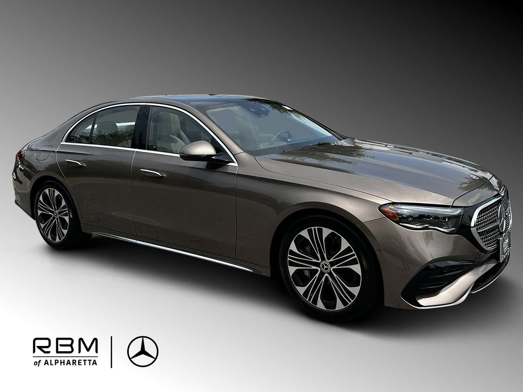 Brown 2026 Mercedes-Benz E-Class Sedan All-Wheel Drive 9-Speed Automatic