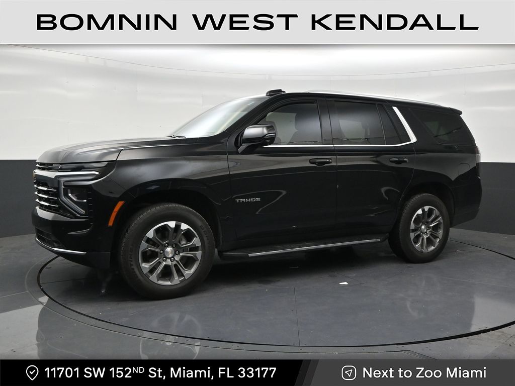 Black 2025 Chevrolet Tahoe SUV / Crossover 4X2