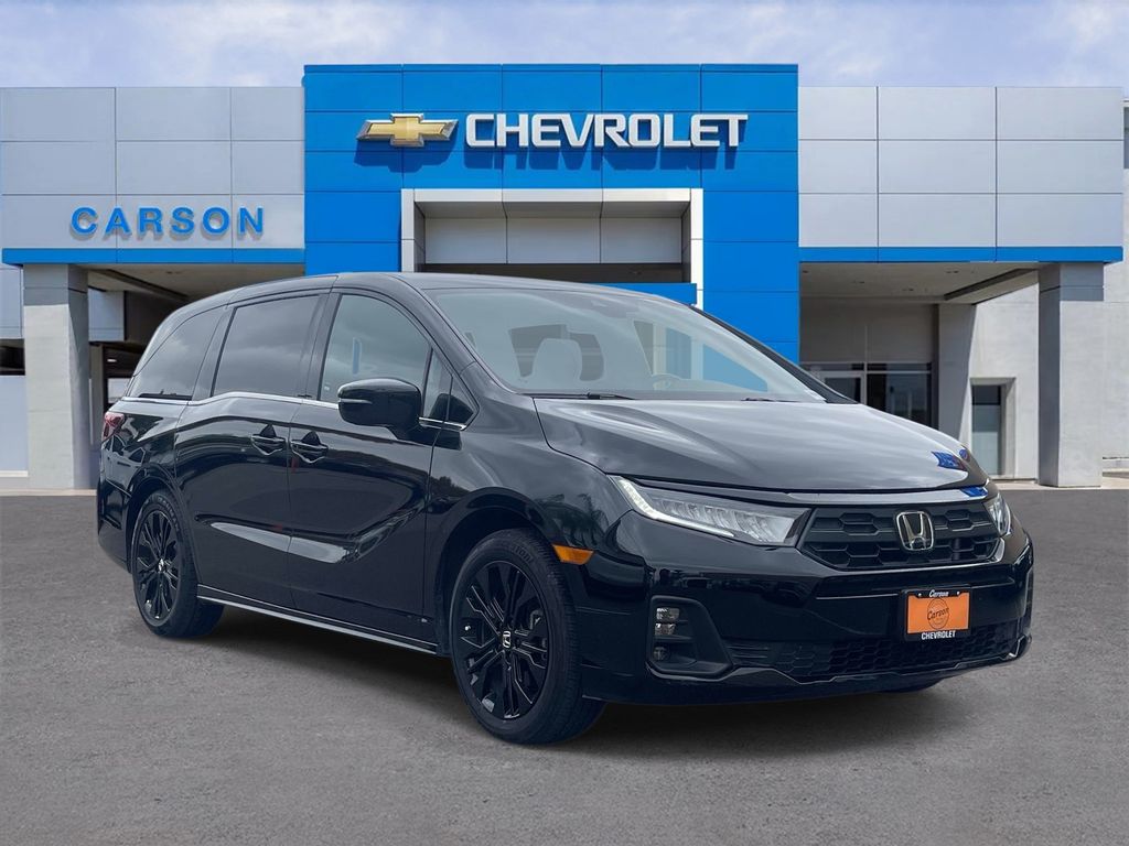 Crystal Black Pearl 2025 Honda Odyssey Minivan Front-Wheel Drive Automatic