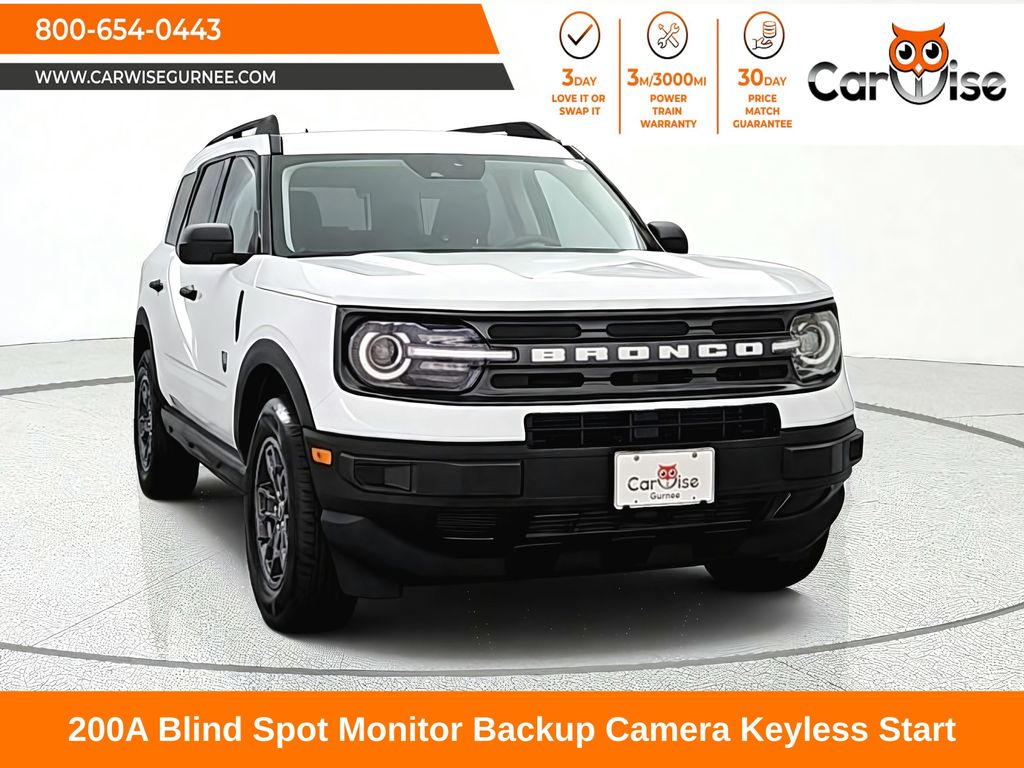 Oxford White 2024 Ford Bronco Sport SUV / Crossover All-Wheel Drive 8-Speed Automatic