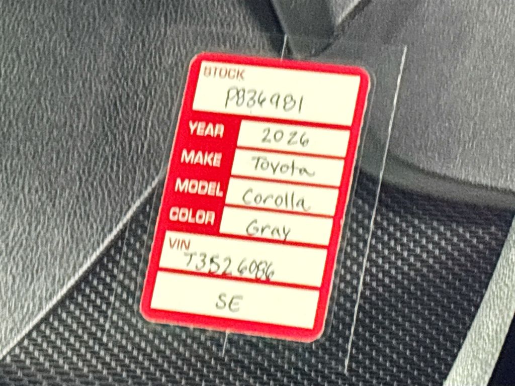 2026 Toyota Corolla SE