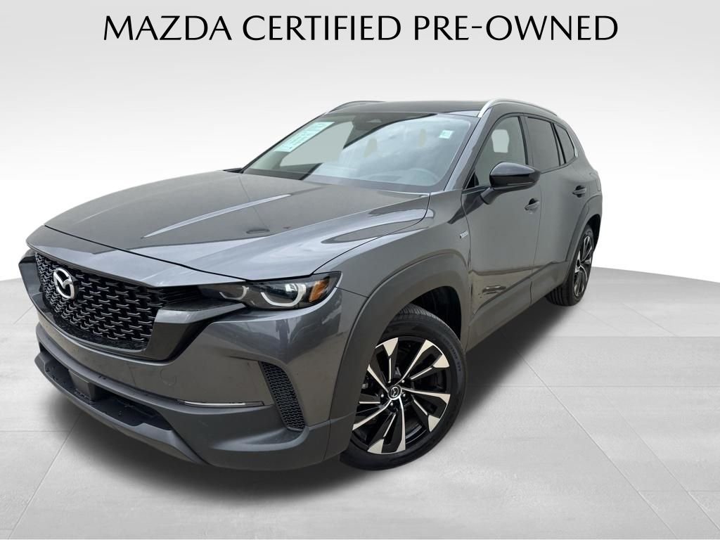 Machine Gray Metallic 2025 Mazda CX-50 SUV / Crossover All-Wheel Drive Continuously Variable Transmission
