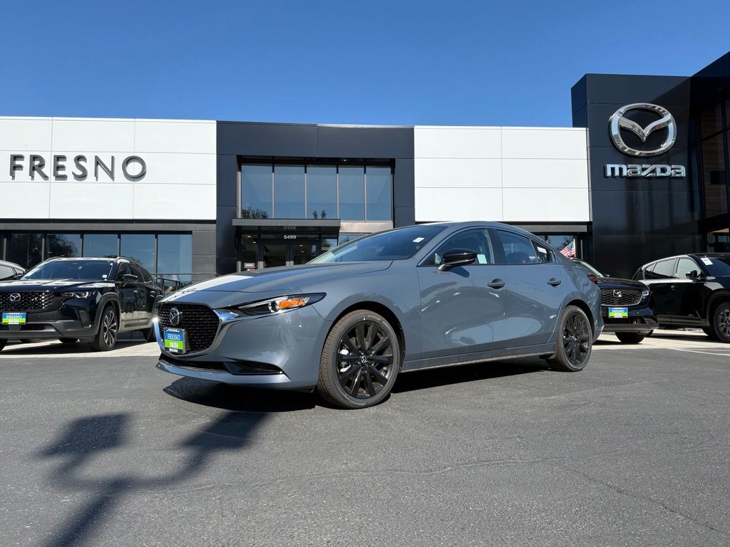 Gray Metallic 2026 Mazda MAZDA3 Sedan All-Wheel Drive 6-Speed Automatic