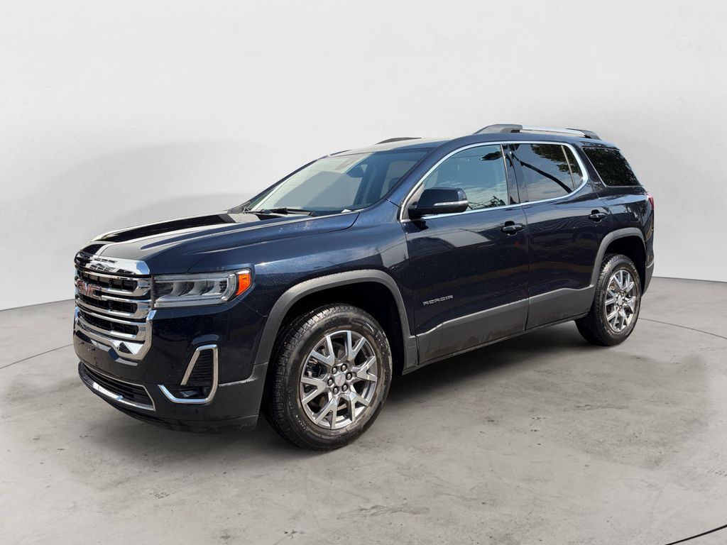 Midnight Blue Metallic 2021 GMC Acadia SUV / Crossover Front-Wheel Drive 9-Speed Automatic