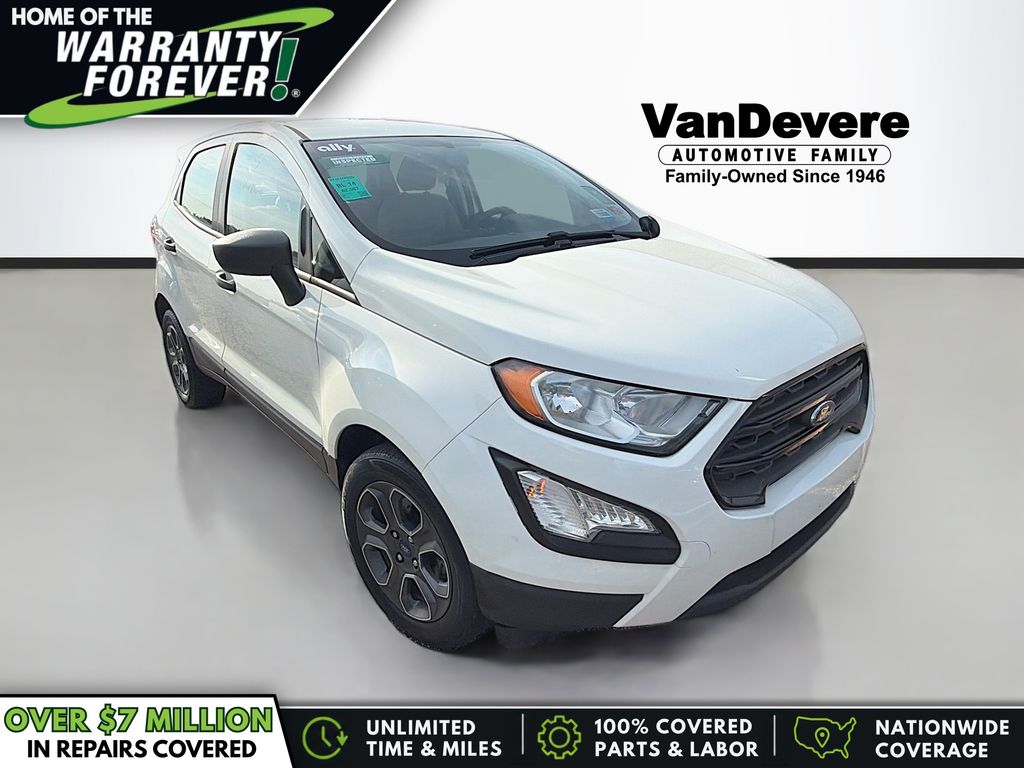 Diamond White 2020 Ford EcoSport SUV / Crossover Front-Wheel Drive 6-Speed Automatic