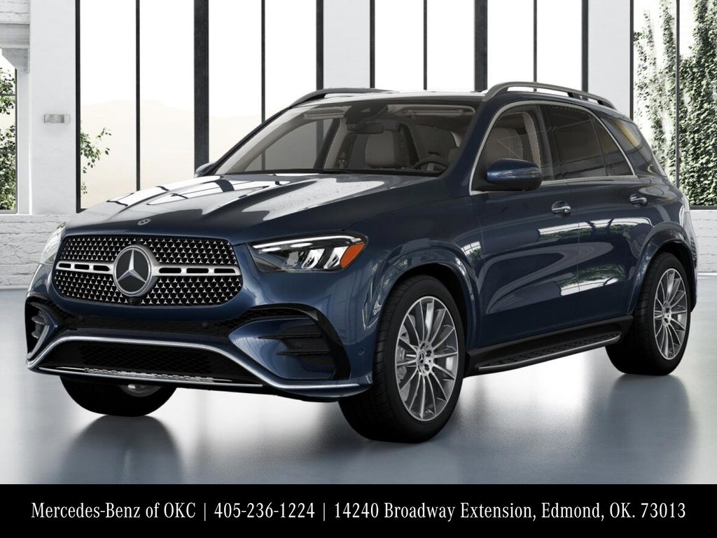 Twilight Blue Metallic 2026 Mercedes-Benz GLE 450 4MATIC SUV / Crossover All-Wheel Drive 9-Speed Automatic