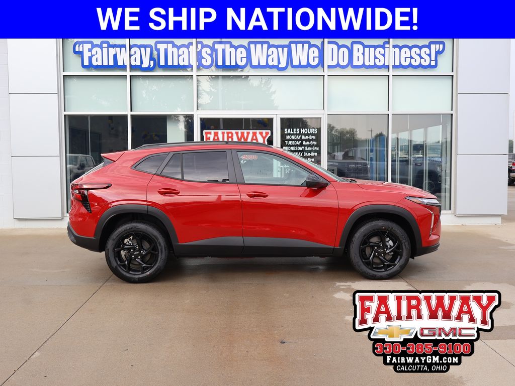 Apex Red 2026 Chevrolet Trax SUV / Crossover Front-Wheel Drive 6-Speed Automatic