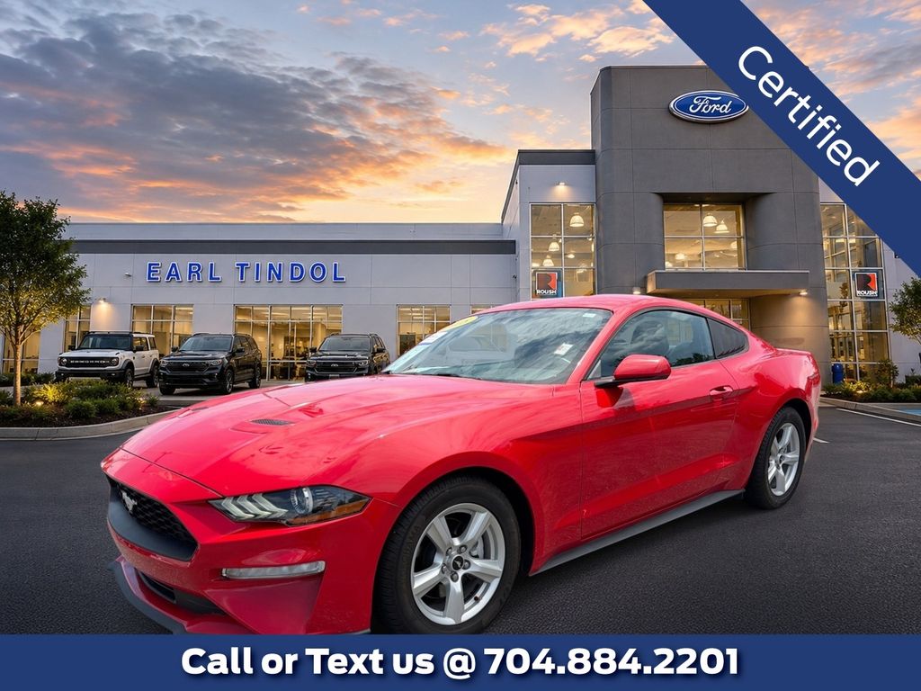 Race Red 2018 Ford Mustang Coupe Rear-Wheel Drive Automatic