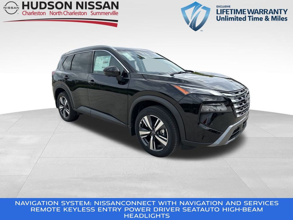 2025 Super Black Nissan Rogue SL SUV