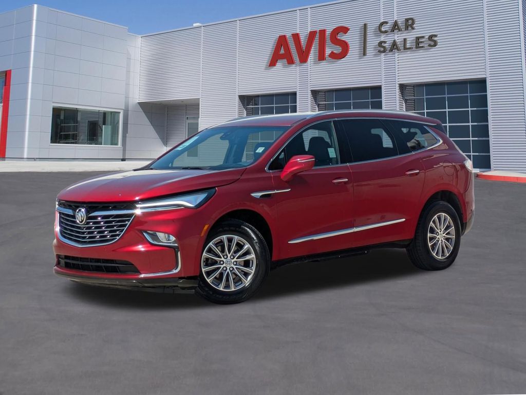 Red 2024 Buick Enclave Premium FWD SUV / Crossover Front-Wheel Drive 9-Speed Automatic