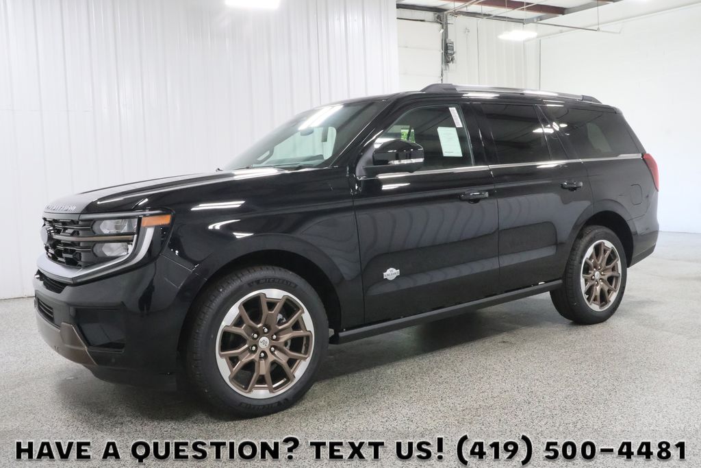 Agate Black Metallic 2026 Ford Expedition SUV / Crossover Four-Wheel Drive Automatic