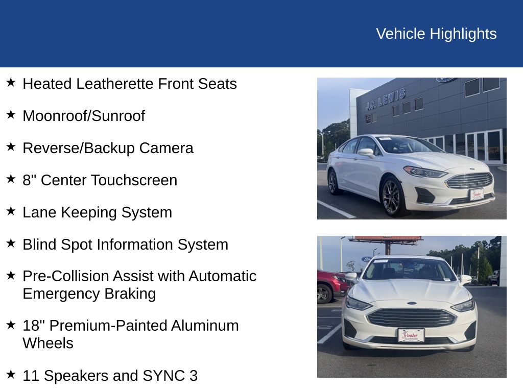 2020 Ford Fusion SEL