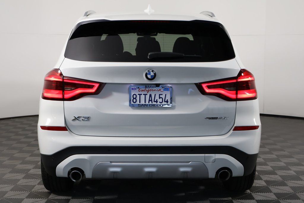 2021 BMW X3 sDrive30i 5