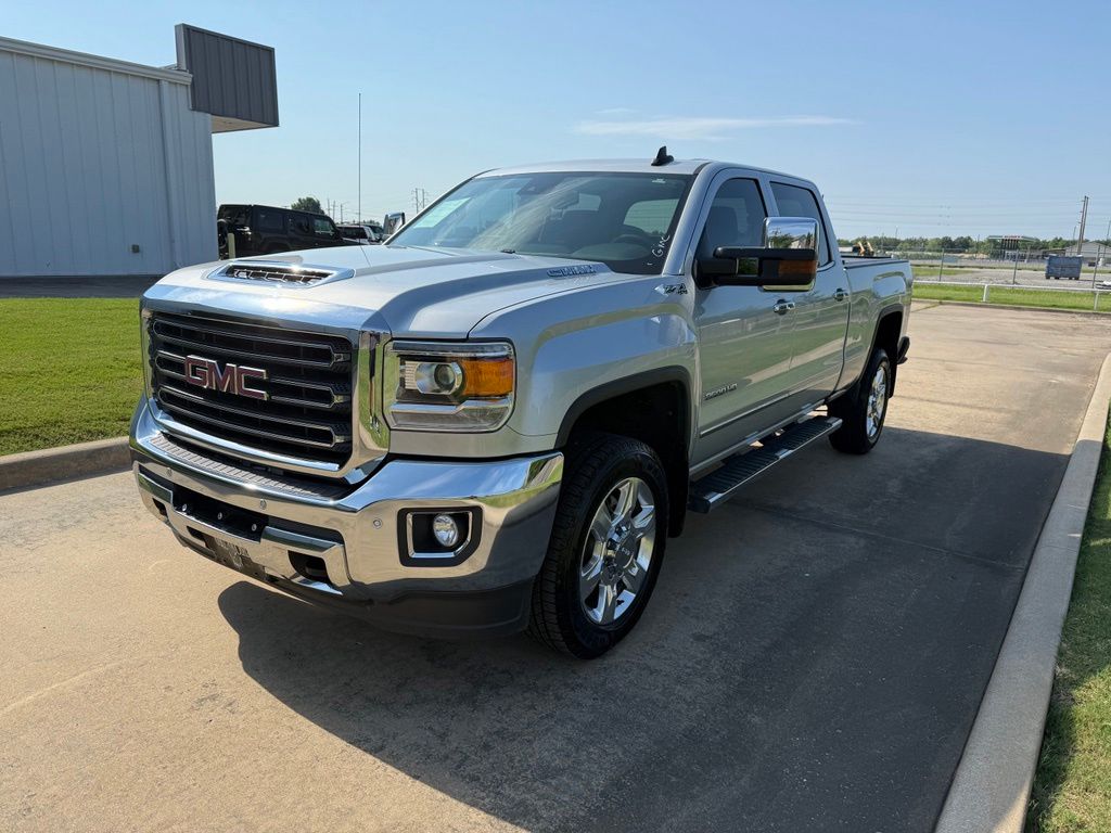 Quicksilver Metallic 2017 GMC Sierra 2500HD Pickup Truck Four-Wheel Drive 6-Speed Automatic