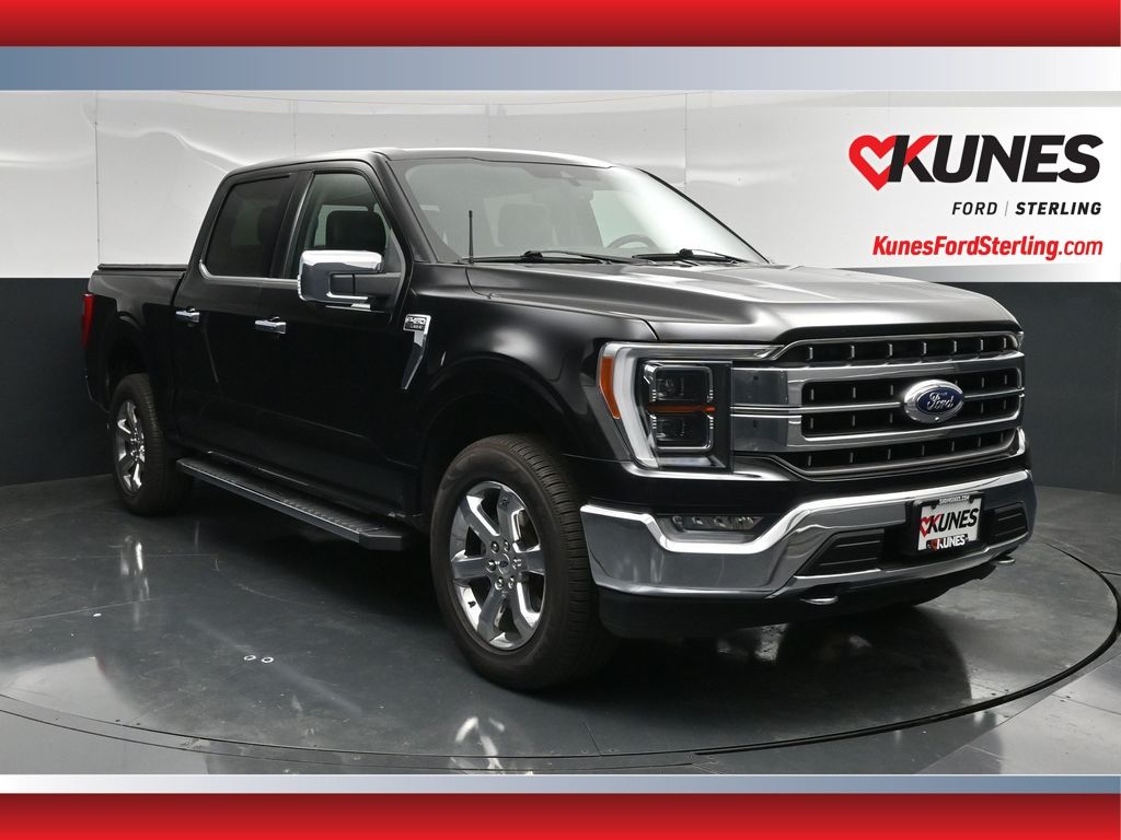 Black Metallic 2021 Ford F-150 Pickup Truck Four-Wheel Drive Automatic