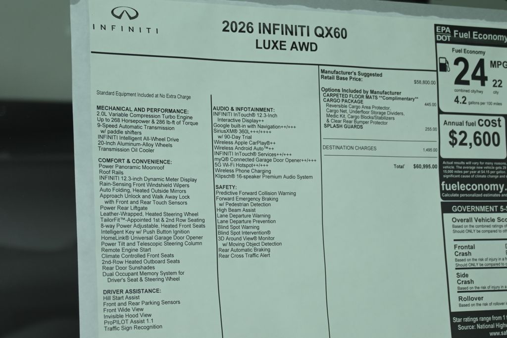 Thumbnail: 2026 INFINITI QX60 - 31