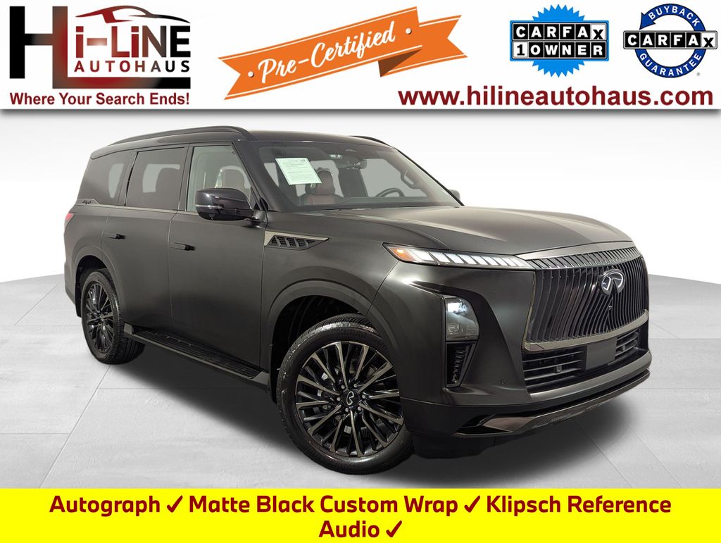 2025 INFINITI QX80 Autograph 4WD Negro (Mineral Black) SUV/Crossover Tracción en las cuatro ruedas 9 velocidades Automática