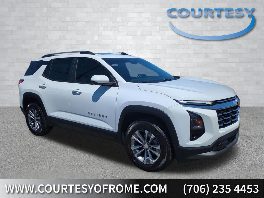Summit White 2025 Chevrolet Equinox LT AWD SUV / Crossover Four-Wheel Drive 8-Speed Automatic