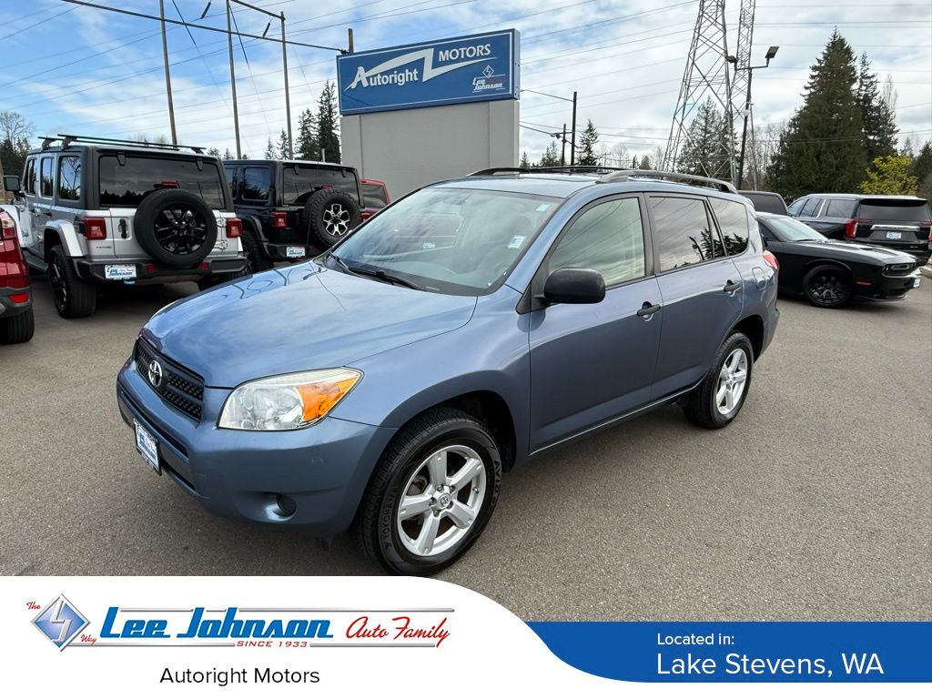 Blue 2008 Toyota RAV4 Base AWD SUV / Crossover Four-Wheel Drive 4-Speed Automatic