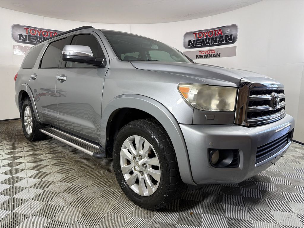 Silver Sky Metallic 2013 Toyota Sequoia Platinum 4WD SUV / Crossover Four-Wheel Drive 6-Speed Automatic
