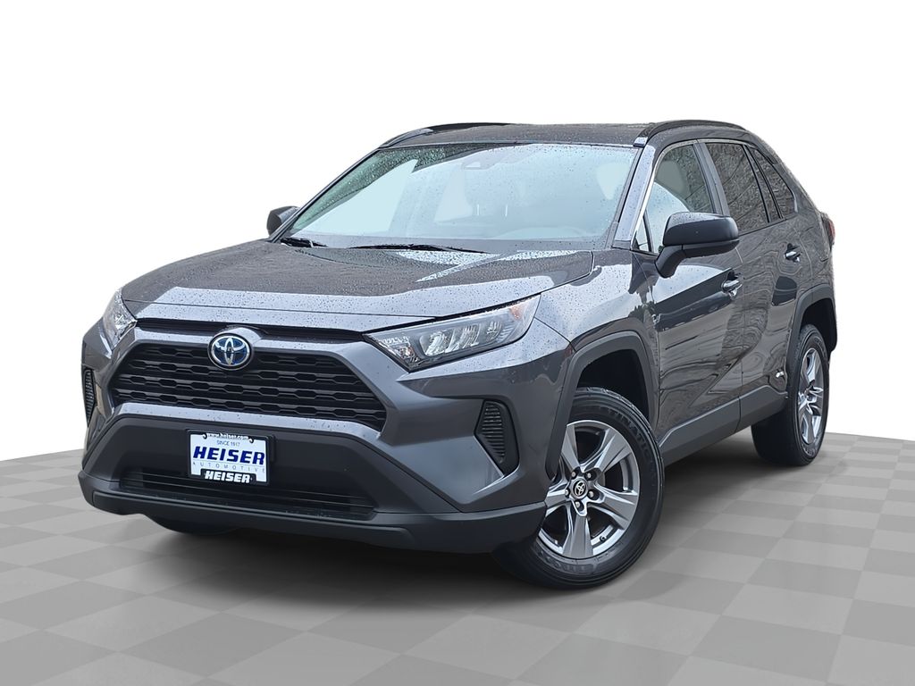 Magnetic Gray Metallic 2022 Toyota RAV4 Hybrid SUV / Crossover All-Wheel Drive Continuously Variable Transmission