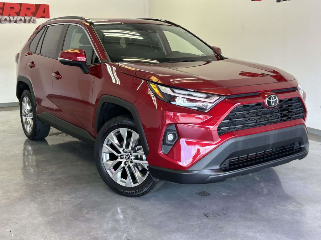 Red (Ruby Flare Pearl) 2023 Toyota RAV4 SUV / Crossover Front-Wheel Drive 8-Speed Automatic