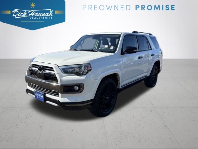 White (Blizzard Pearl) 2020 Toyota 4Runner Nightshade 4WD SUV / Crossover All-Wheel Drive 5-Speed Automatic Overdrive