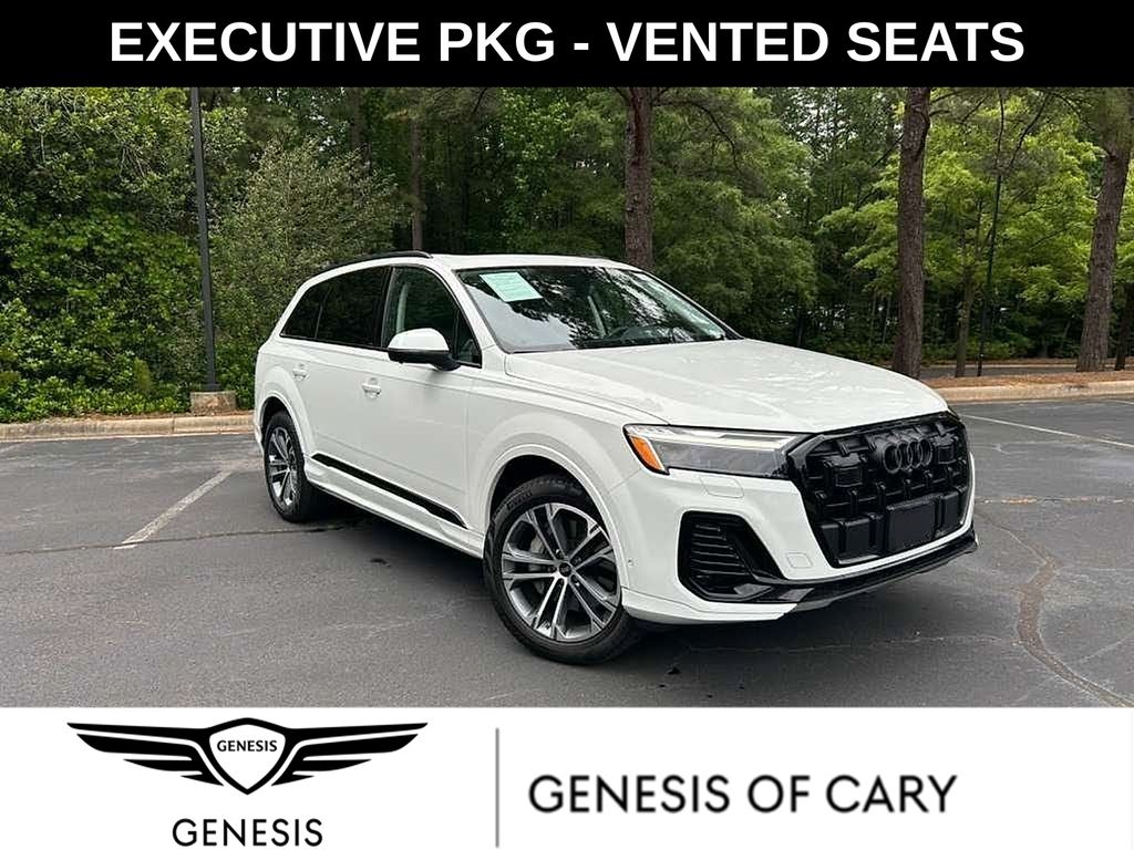 Carrara White 2025 Audi Q7 quattro Premium Plus 45 TFSI SUV / Crossover All-Wheel Drive 8-Speed Automatic
