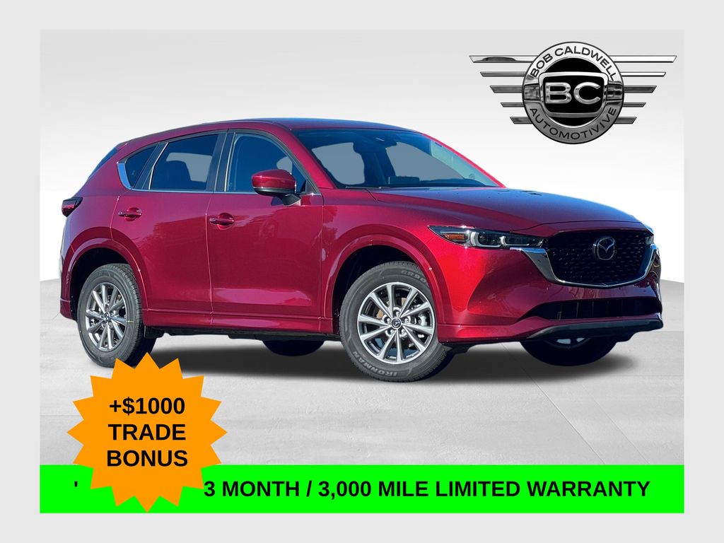 Soul Red Crystal Metallic 2025 Mazda CX-5 SUV / Crossover All-Wheel Drive 6-Speed Automatic
