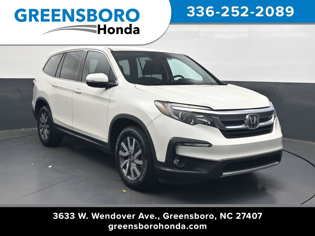 White Diamond Pearl 2019 Honda Pilot SUV / Crossover Front-Wheel Drive 6-Speed Automatic