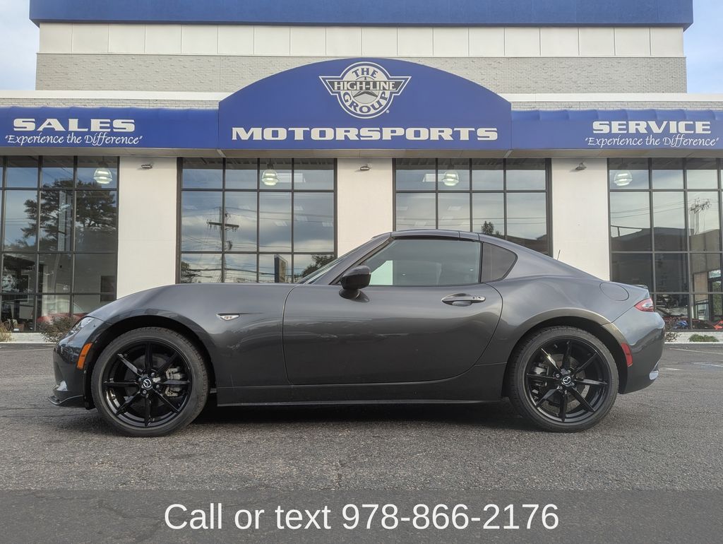 Machine Gray Metallic 2021 Mazda MX-5 Miata Convertible Rear-Wheel Drive 6-Speed Automatic