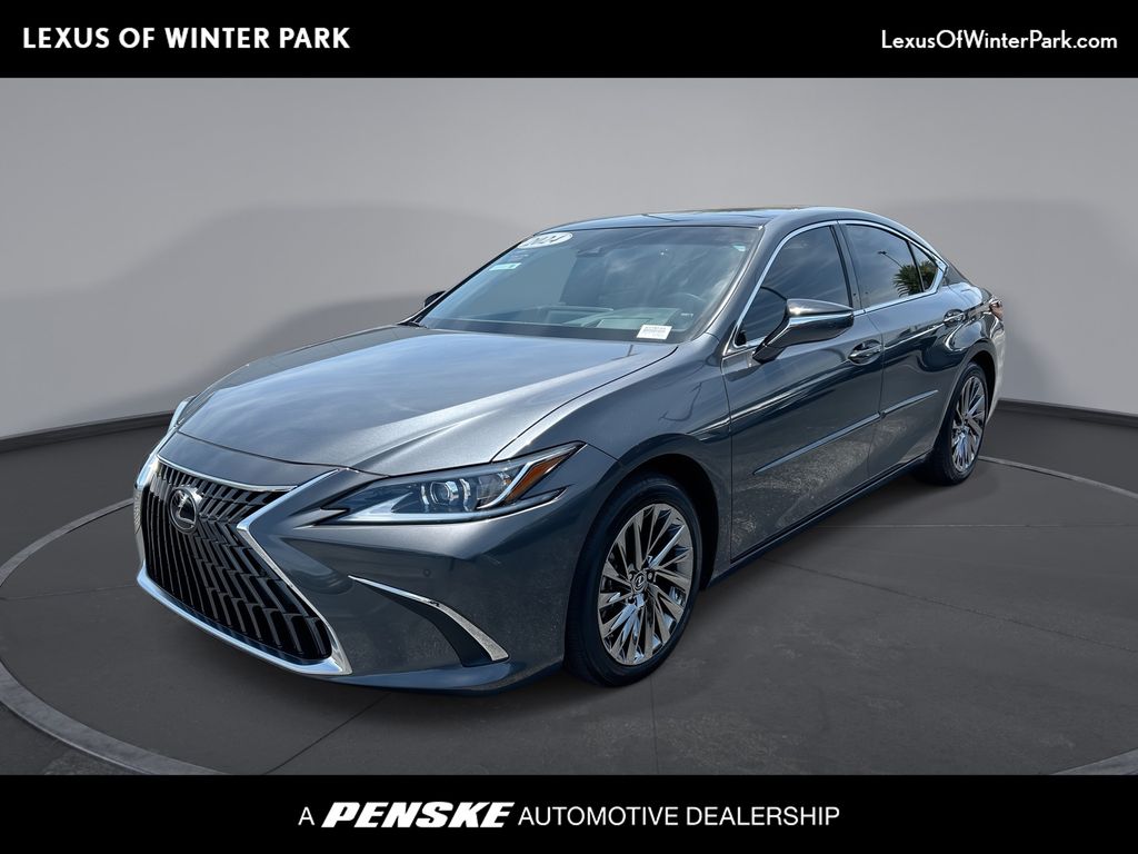Cloudburst Gray 2024 Lexus ES 350 Luxury FWD Sedan Front-Wheel Drive 8-Speed Automatic