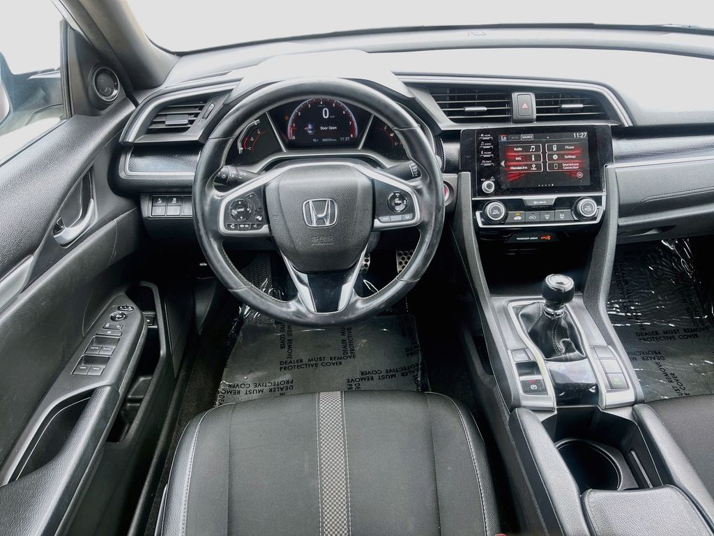 2020 Honda Civic Sport White at Community Honda