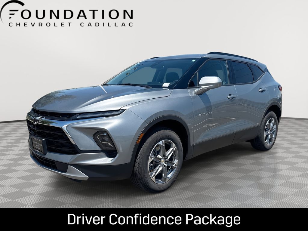 Sterling Gray Metallic 2025 Chevrolet Blazer SUV / Crossover  9-Speed Automatic Overdrive