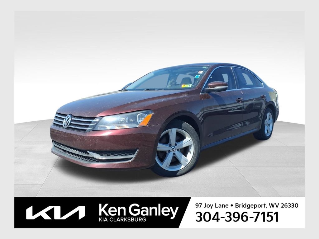 OPERA RED METALLIC 2014 Volkswagen Passat SE 1.8 Sedan Front-Wheel Drive 6-Speed Automatic