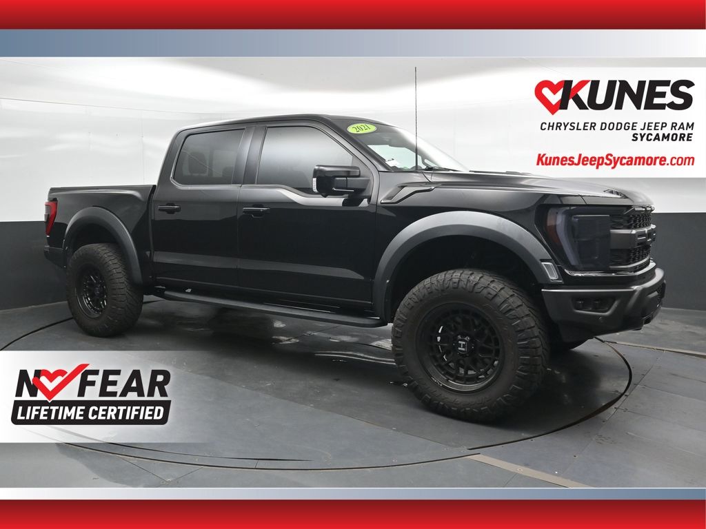 Black 2021 Ford F-150 Pickup Truck Four-Wheel Drive Automatic