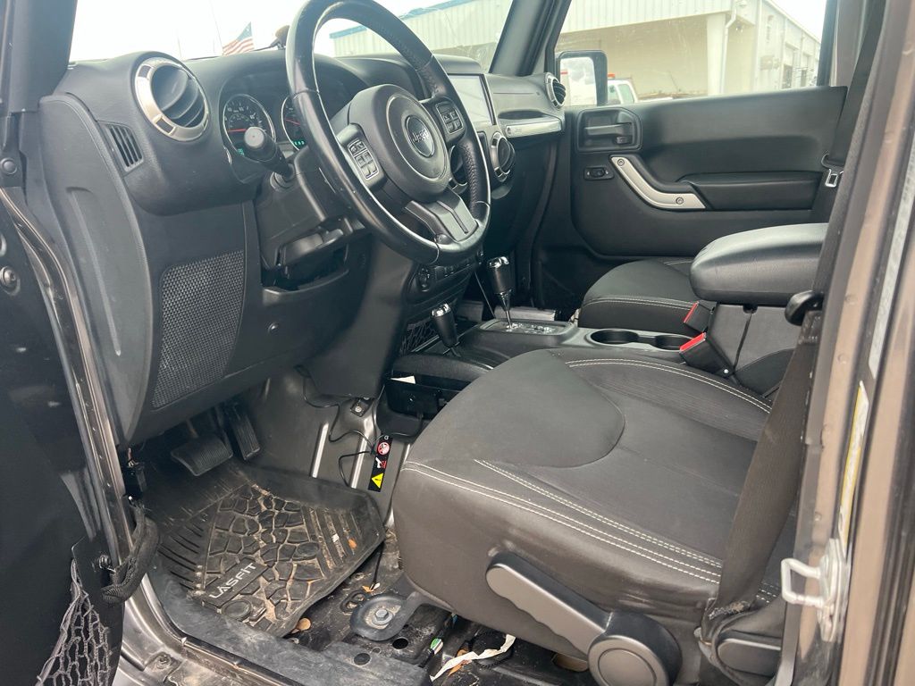 2016 Jeep Wrangler Unlimited Sahara Gray at Emmons Autoplex