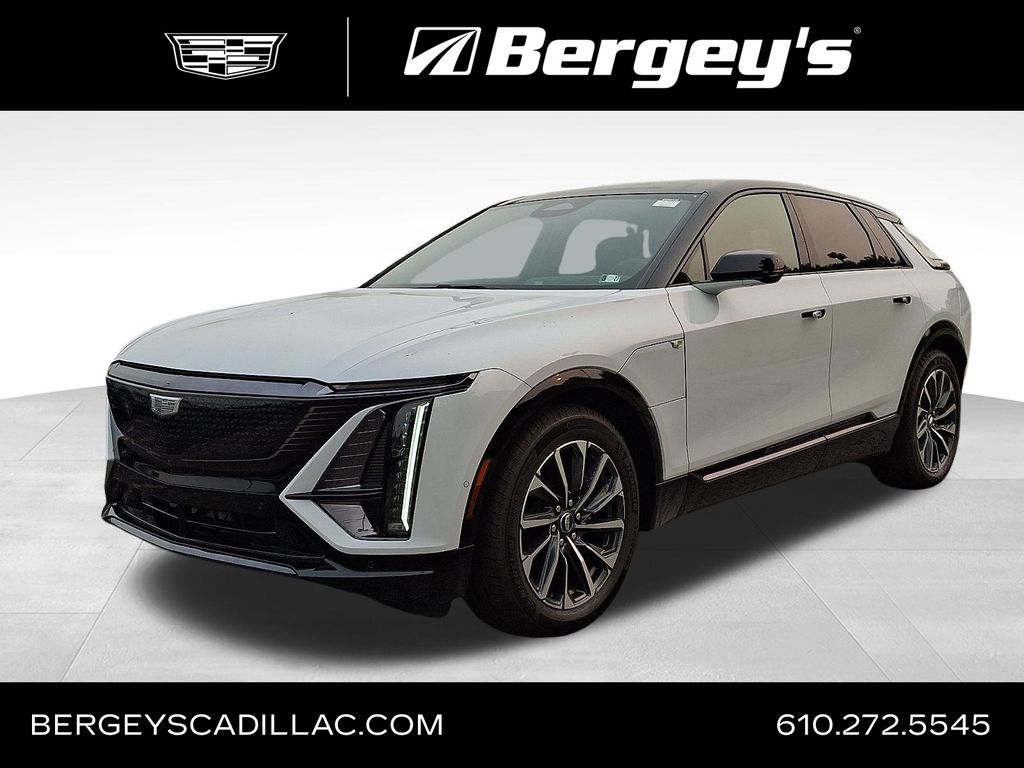 Vibrant White Tricoat 2026 Cadillac LYRIQ SUV / Crossover All-Wheel Drive 1-Speed Automatic