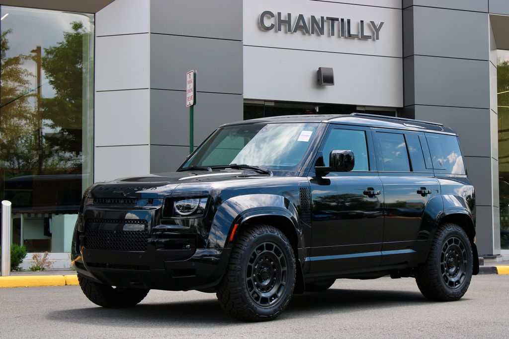 New 2026 Land Rover Defender 110 OCTA Black 4D Sport Utility in