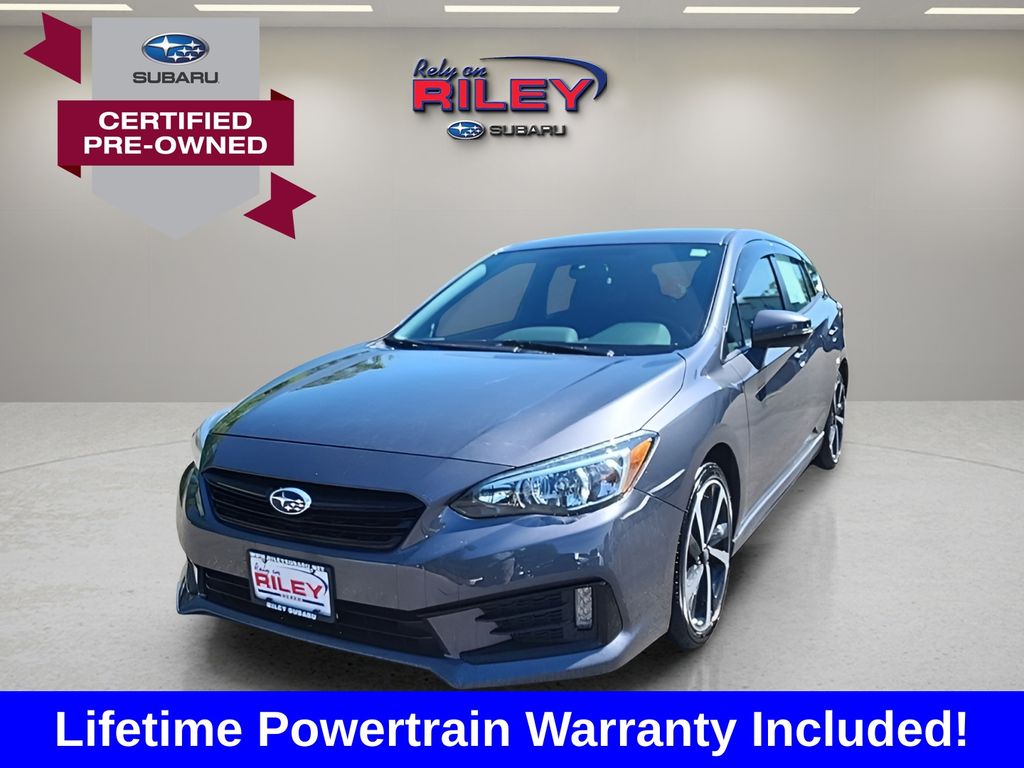 Magnetite Gray Metallic 2022 Subaru Impreza Wagon All-Wheel Drive Continuously Variable Transmission