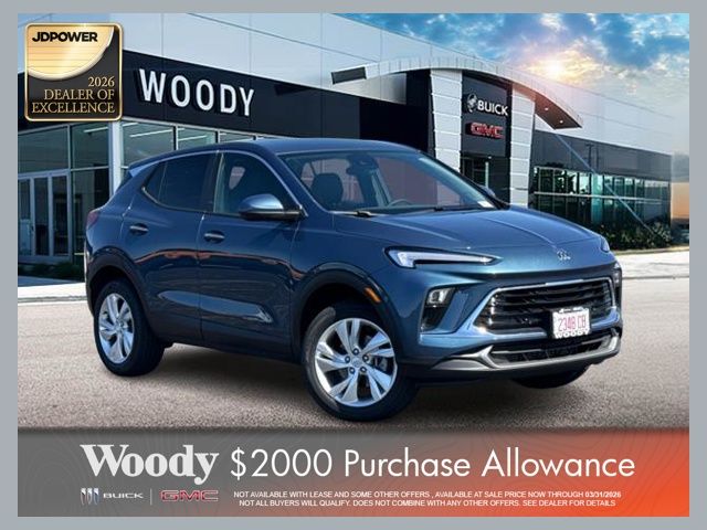 Ocean Blue Metallic 2026 Buick Encore GX SUV / Crossover All-Wheel Drive 9-Speed Automatic
