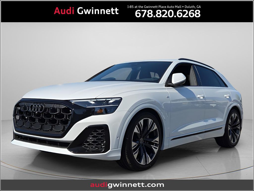Glacier White Metallic 2026 Audi Q8 quattro Premium Plus 55 TFSI SUV / Crossover All-Wheel Drive 8-Speed Automatic