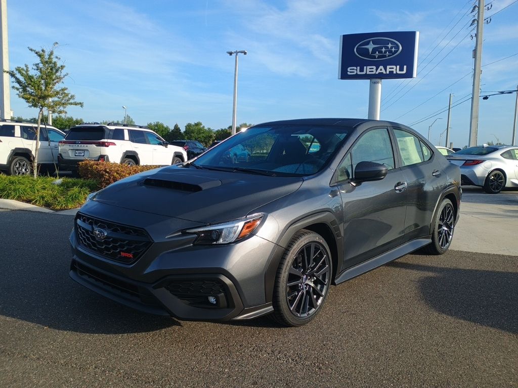 Gray 2026 Subaru WRX Premium AWD Sedan All-Wheel Drive 6-Speed Manual