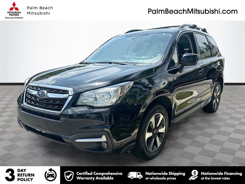 Crystal Black Silica 2018 Subaru Forester SUV / Crossover All-Wheel Drive Continuously Variable Transmission
